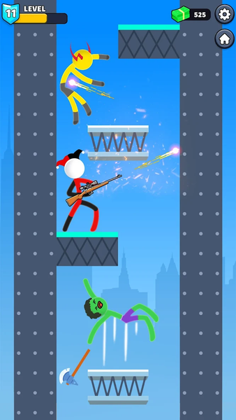 Angry Sticks - Epic Duels - عکس بازی موبایلی اندروید