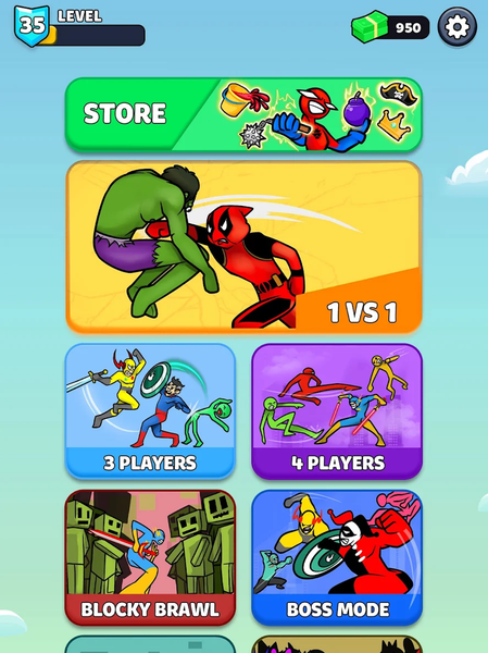 Angry Sticks - Epic Duels - عکس بازی موبایلی اندروید