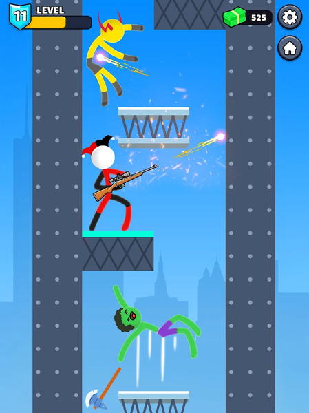 Angry Sticks - Epic Duels - عکس بازی موبایلی اندروید