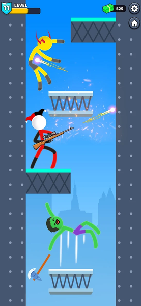 Angry Sticks - Epic Duels - عکس بازی موبایلی اندروید