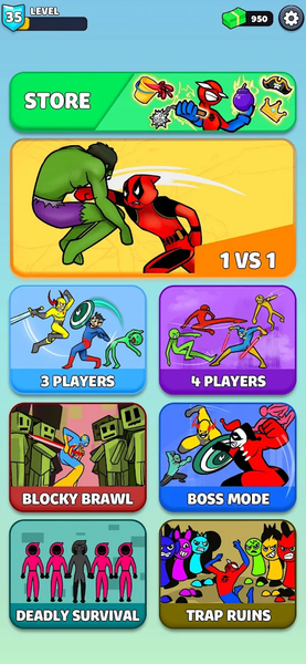 Angry Sticks - Epic Duels - عکس بازی موبایلی اندروید