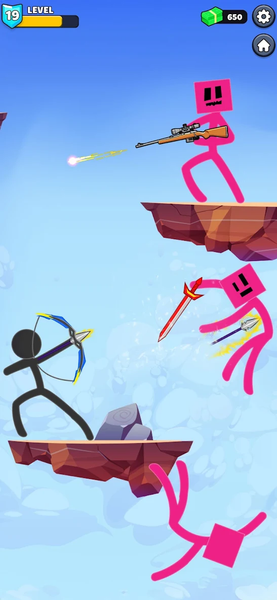 Angry Sticks - Epic Duels - عکس بازی موبایلی اندروید