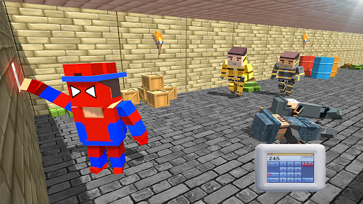 Obby Escape Prison Jailbreak - Gameplay image of android game