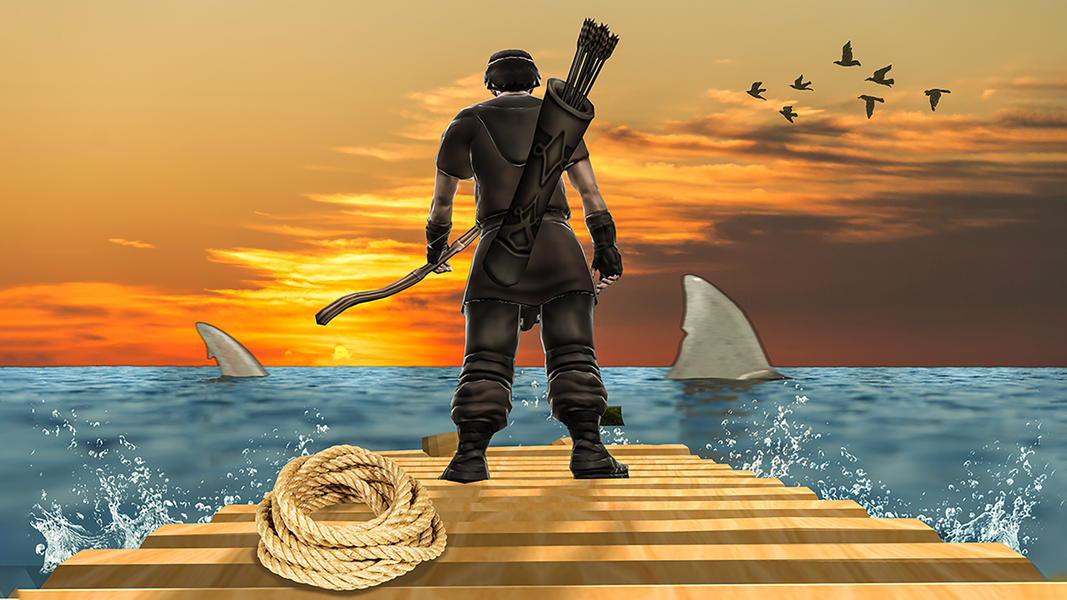 Raft Ocean Beasts Survival - عکس بازی موبایلی اندروید