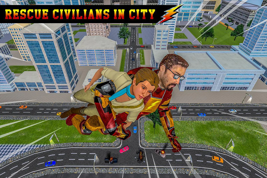 Light Superhero Speed Hero - عکس بازی موبایلی اندروید