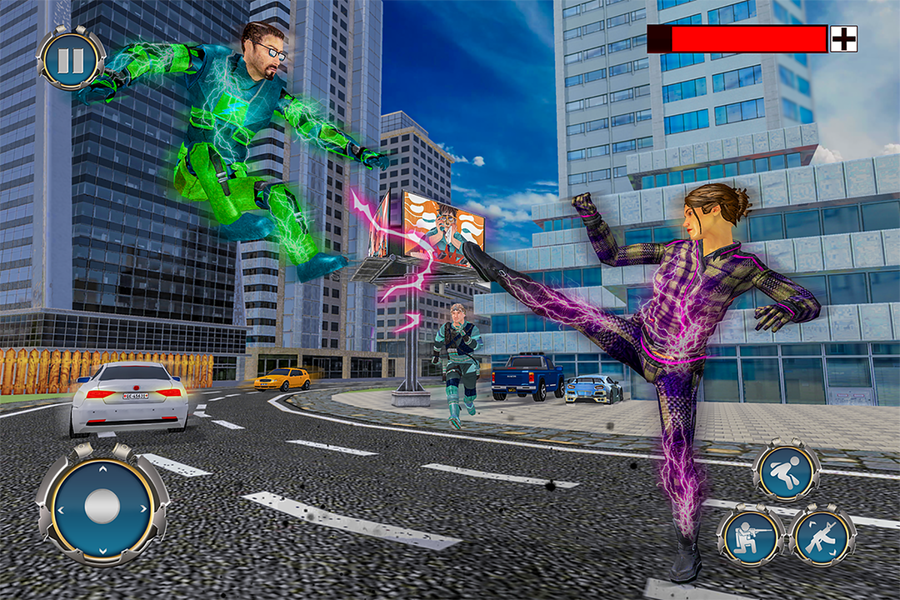 Light Superhero Speed Hero - عکس بازی موبایلی اندروید
