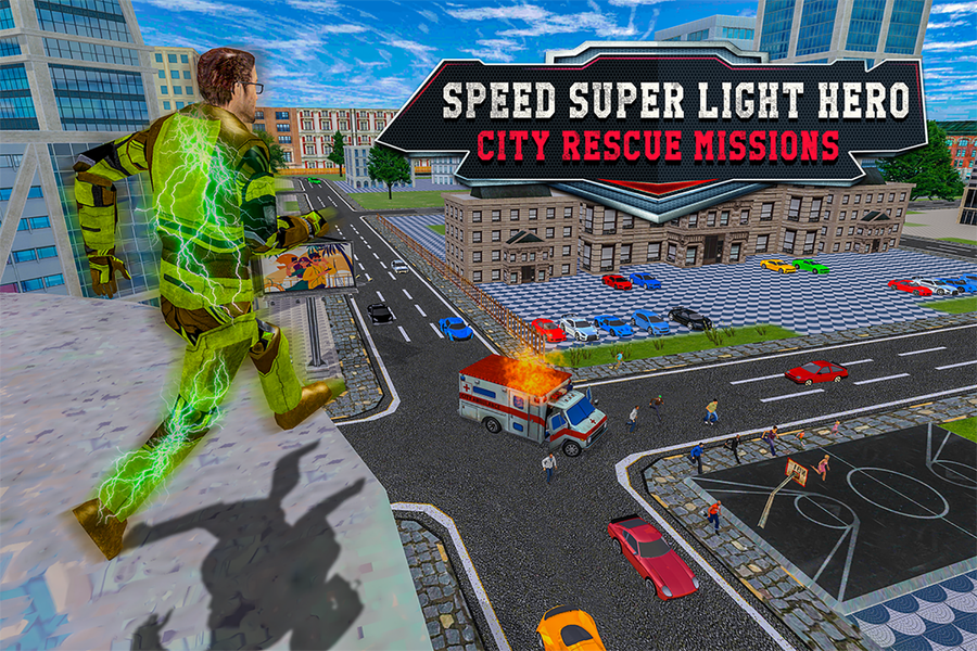 Light Superhero Speed Hero - عکس بازی موبایلی اندروید
