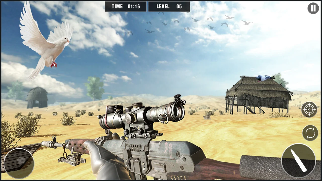 Bird Hunting Games Offline - عکس بازی موبایلی اندروید