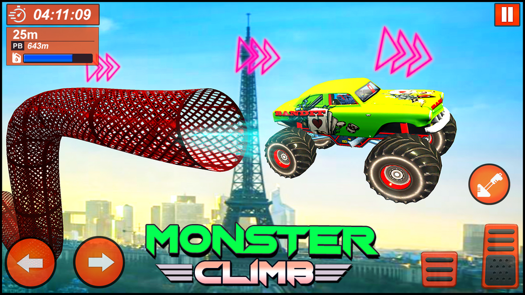 Mountain Climb 4x4 : Car Stunt - عکس بازی موبایلی اندروید