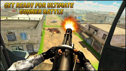Desert Storm Heli Machine Gun Games - Gameplay image of android game