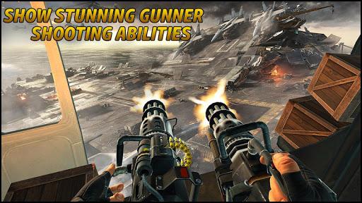 Desert Storm Heli Machine Gun Games - Gameplay image of android game