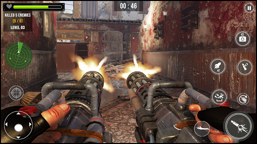Machine Gun Simulation : Guns Shooting Simulator - Gameplay image of android game