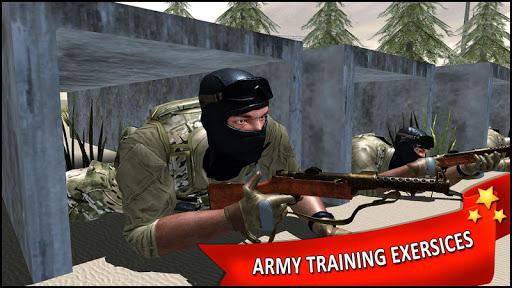US Army Special Forces Training Courses Game - Gameplay image of android game