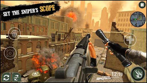 Call of World War Sniper Duty- Warfare Action Game - Gameplay image of android game