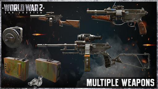 World war ۲ Gun shooter: Free WW۲ FPS Games ۲۰۲۰ - عکس بازی موبایلی اندروید