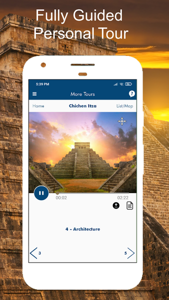 Chichen Itza Tour Guide Cancun - Image screenshot of android app