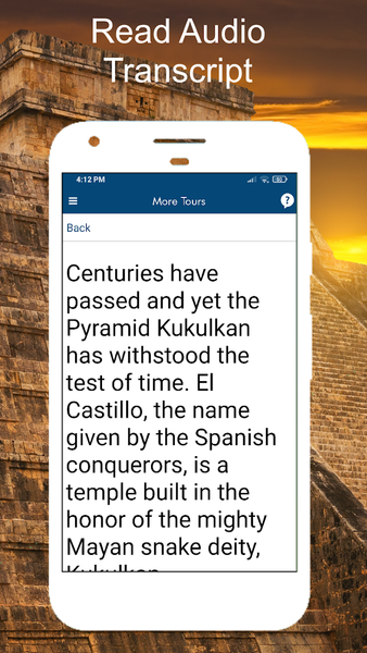 Chichen Itza Tour Guide Cancun - عکس برنامه موبایلی اندروید