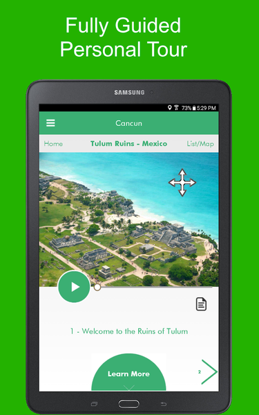 Tulum Ruins Tour Guide Cancun - Image screenshot of android app