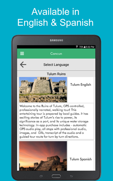 Tulum Ruins Tour Guide Cancun - Image screenshot of android app