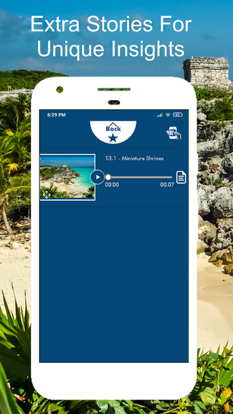 Tulum Ruins Tour Guide Cancun - Image screenshot of android app