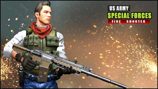 US Army Special Forces Fire : Action Shooter 2020 - عکس بازی موبایلی اندروید