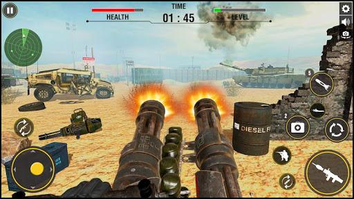 Military Gunner Guns War Weapons Shooter Simulator - عکس بازی موبایلی اندروید