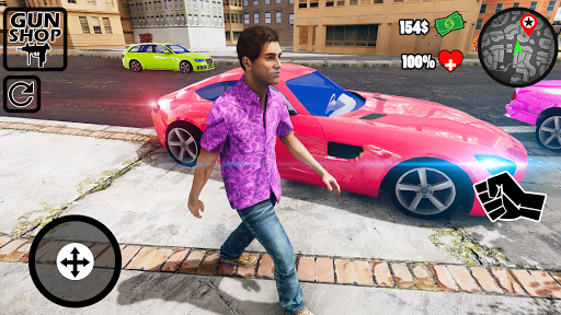 Auto Theft Gangster Stories - Gameplay image of android game