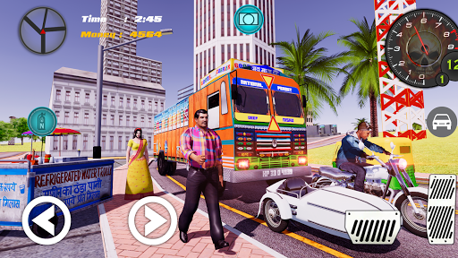 Indian Truck ( Lorry ) Driver - Gameplay image of android game