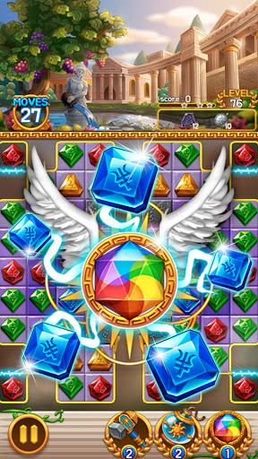 Jewel Athena: Match 3 blast - Gameplay image of android game