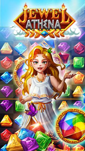 Jewel Athena: Match 3 blast - Gameplay image of android game
