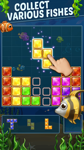 Block Ocean Puzzle ۱۰۱۰ : GOAT - عکس بازی موبایلی اندروید