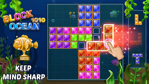 Block Ocean Puzzle ۱۰۱۰ : GOAT - عکس بازی موبایلی اندروید