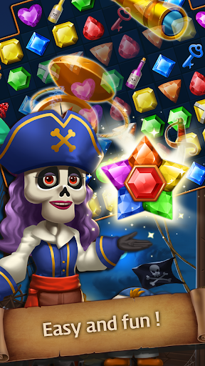 Jewels Ghost Ship: jewel games - عکس بازی موبایلی اندروید