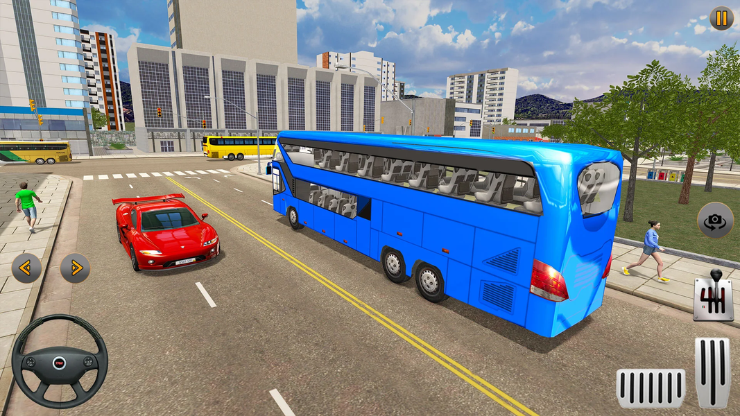 Bus Driving Games: Game 2024 - Gameplay image of android game