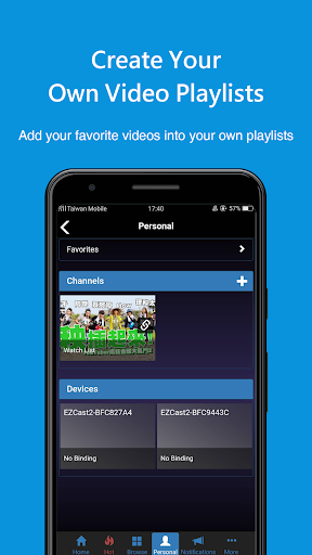 EZCast – Cast Media to TV - Image screenshot of android app