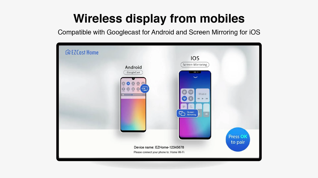 EZCastHome - عکس برنامه موبایلی اندروید