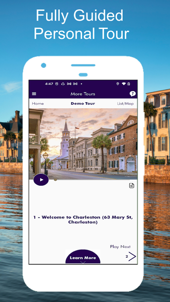 Historic Charleston Audio Tour - Image screenshot of android app