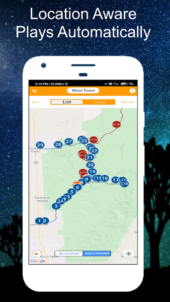 Joshua Tree GPS Audio Tour - عکس برنامه موبایلی اندروید