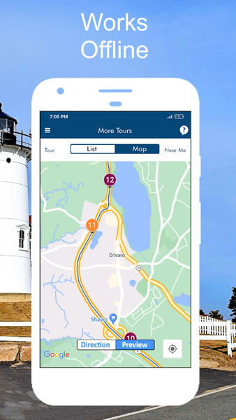 Cape Cod GPS Audio Tour Guide - Image screenshot of android app