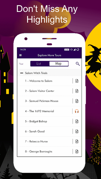 Salem Witch Trials GPS Tour - عکس برنامه موبایلی اندروید