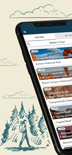 Utah Mighty 5 National Parks - Image screenshot of android app