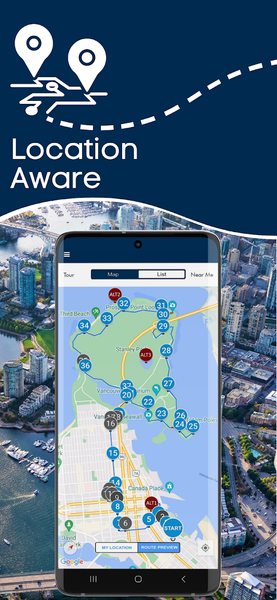 Vancouver Audio Guided Tour - Image screenshot of android app