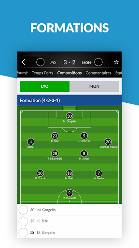 Match en Direct - Live Score - عکس برنامه موبایلی اندروید