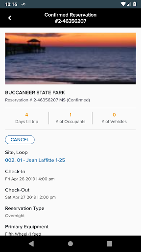 ReserveAmerica Camping - عکس برنامه موبایلی اندروید