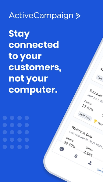 ActiveCampaign - عکس برنامه موبایلی اندروید