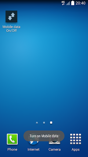 Mobile Data On/Off (For Android 4.4 or below) - عکس برنامه موبایلی اندروید