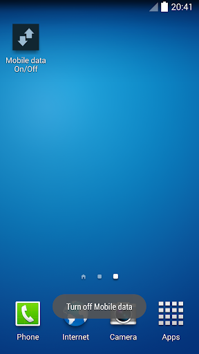 Mobile Data On/Off (For Android 4.4 or below) - عکس برنامه موبایلی اندروید