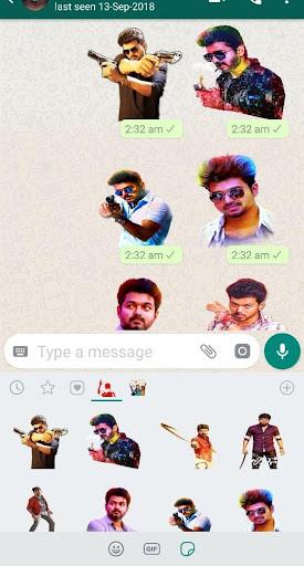 Vijay - Stickers for WhatsApp - Image screenshot of android app