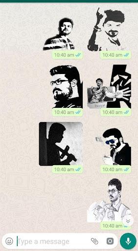 Vijay - Stickers for WhatsApp - Image screenshot of android app