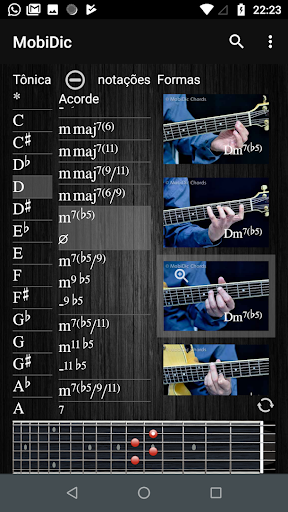 MobiDic Guitar Chords - Image screenshot of android app